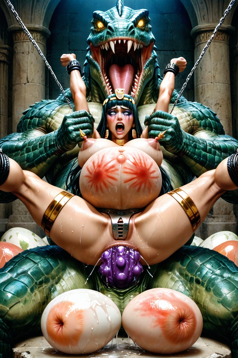 Ancient Egypt, Heavy Makeup, Bdsm Porno IA