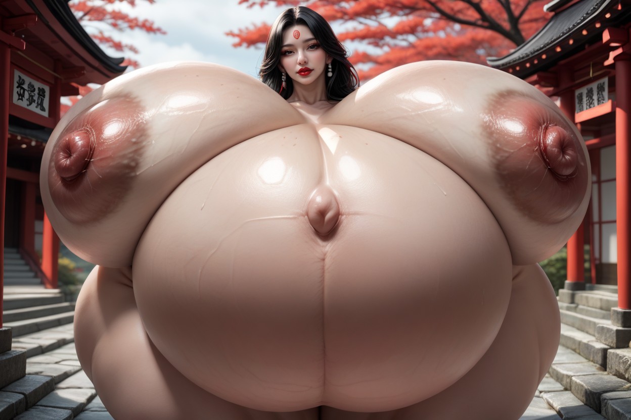 フルボディ, Shrine Maiden, Japanese AIポルノ