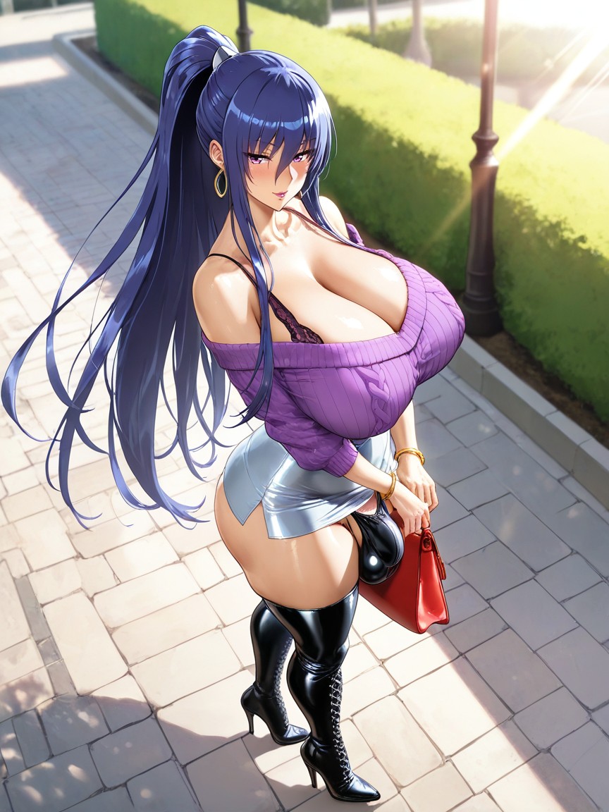25+, Solo, Curvy Figure Pornografia de IA