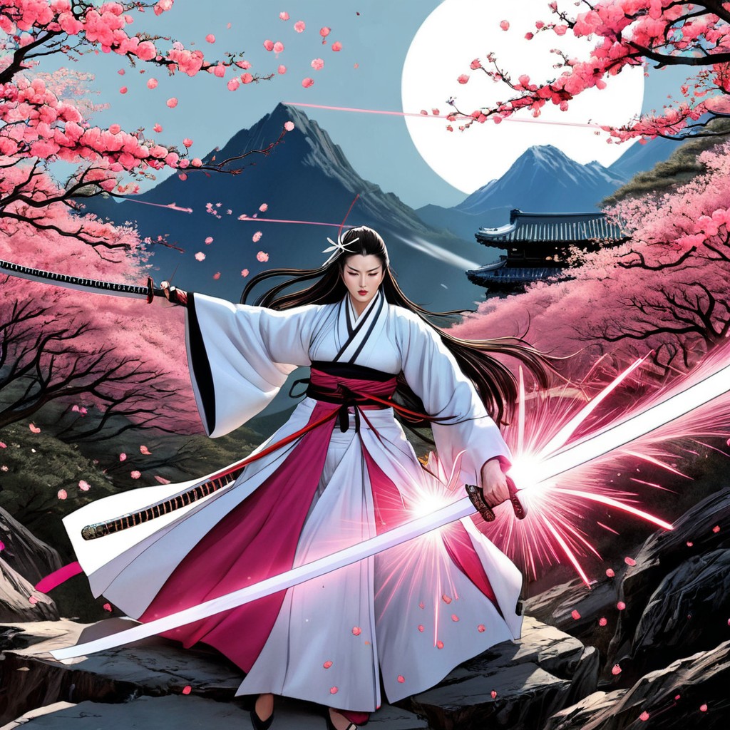Subtle Background Detail, Korean Murim Manhwa Style, 18+ AI黃片