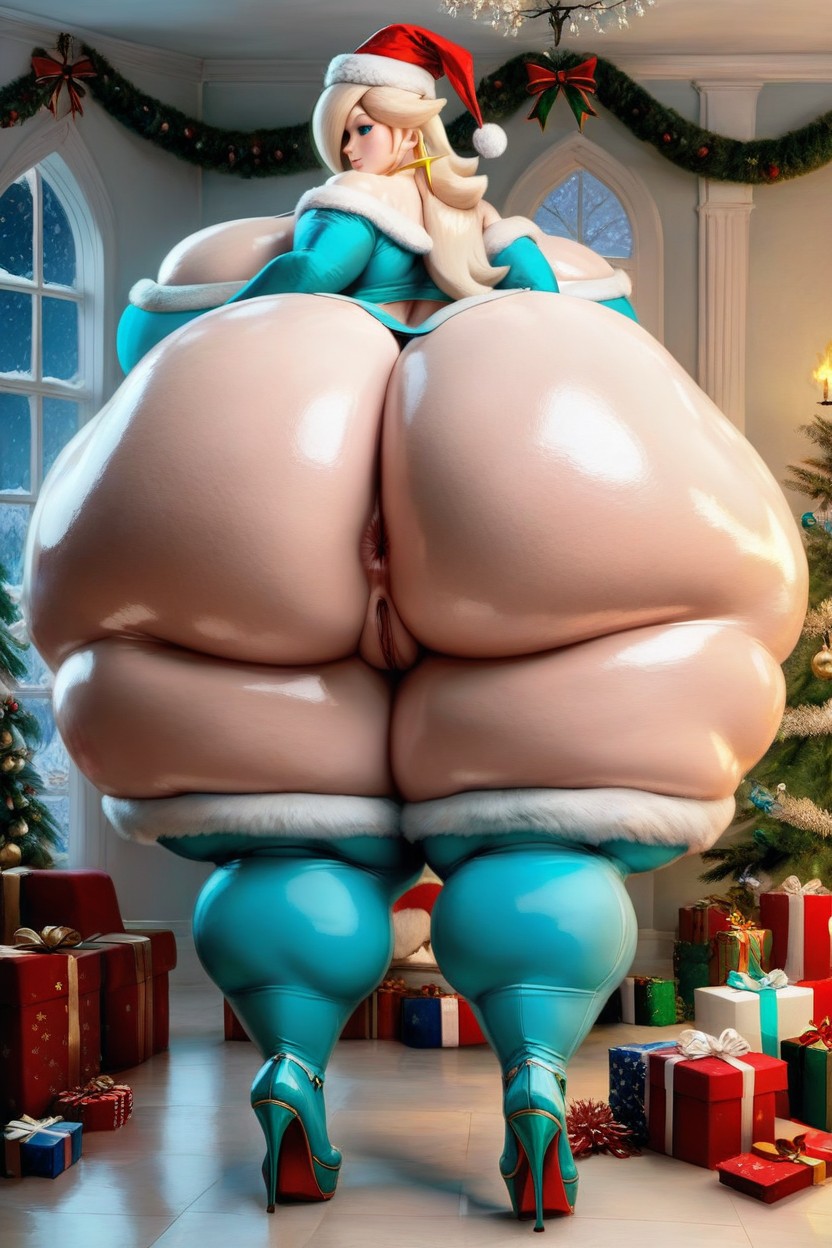 Giant Ass, Hyper Gigantic Ass, Oiled AI黃片