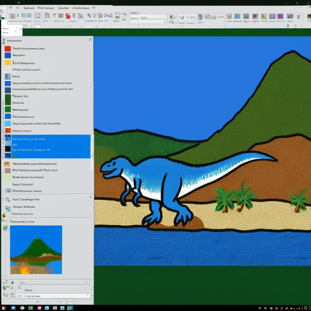 Drawn With A Computer Mouse, Drawn With A Computer Mouse, Microsoft Paint Screenshot Porno IA