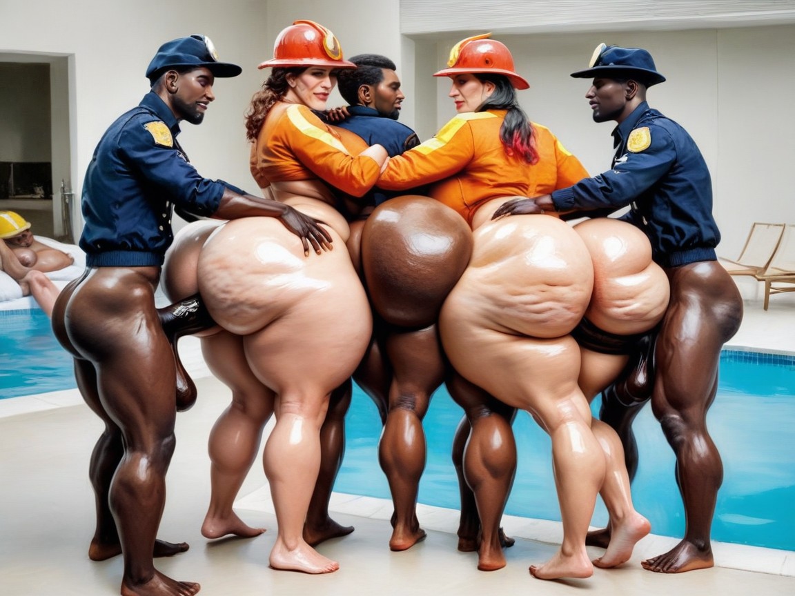Hands On Ass, Must Have Anal Sex, Extremely Large Ass AI Porn