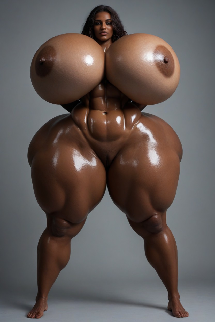 No Face, Abs, Front View Porno IA
