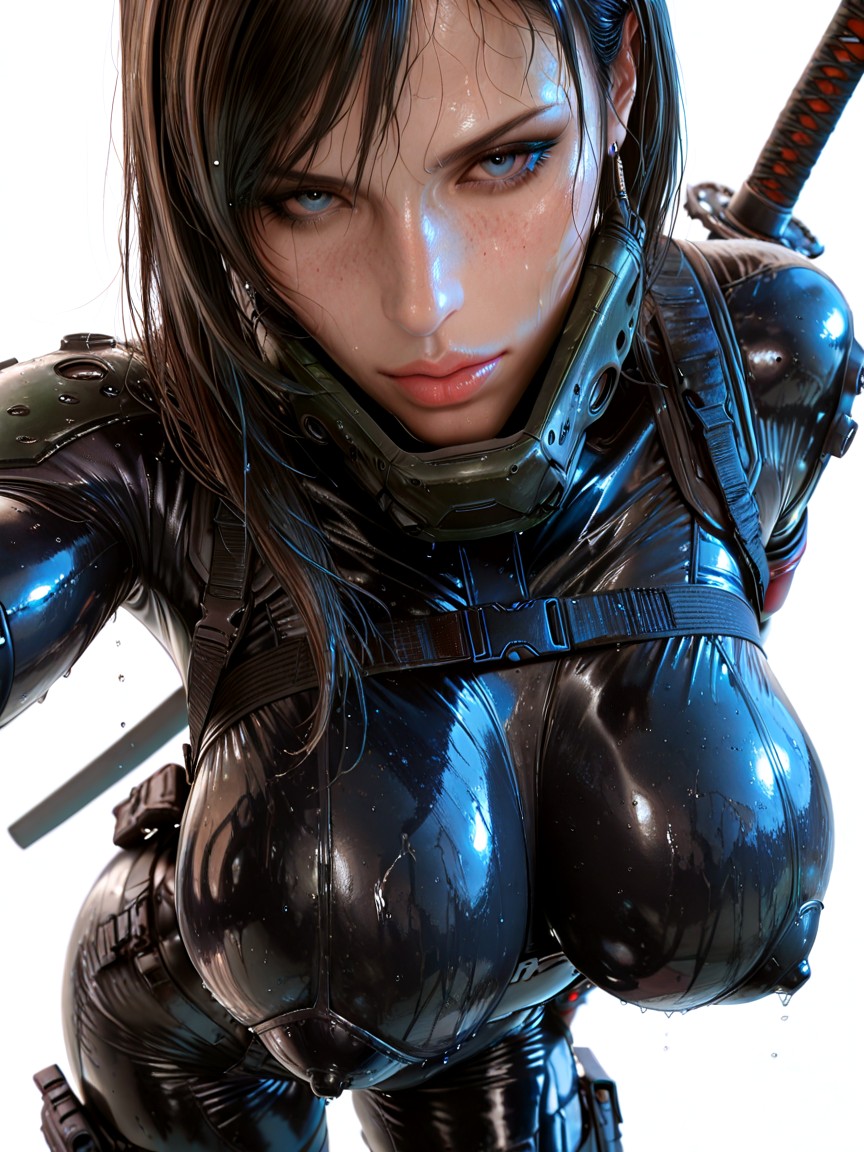 Black Eyeliner, そばかす, Wet AIポルノ