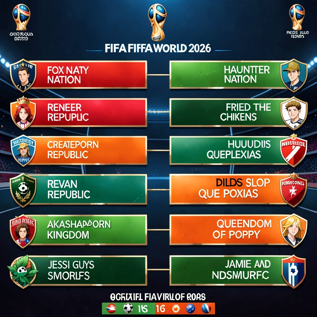 Medium Ass, Tournament Tree, Knockout Stage Graphic AI Porn