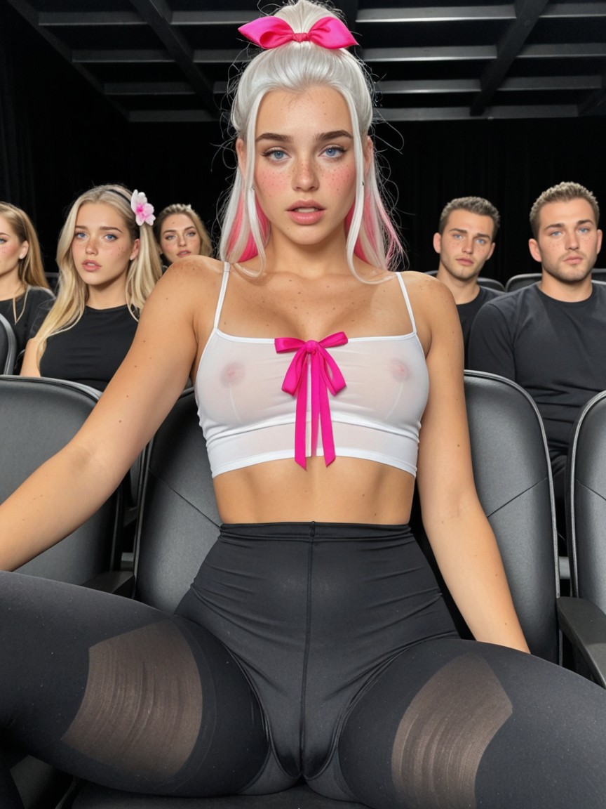 Embarrassed , Front View, Brigitte From AI Porn