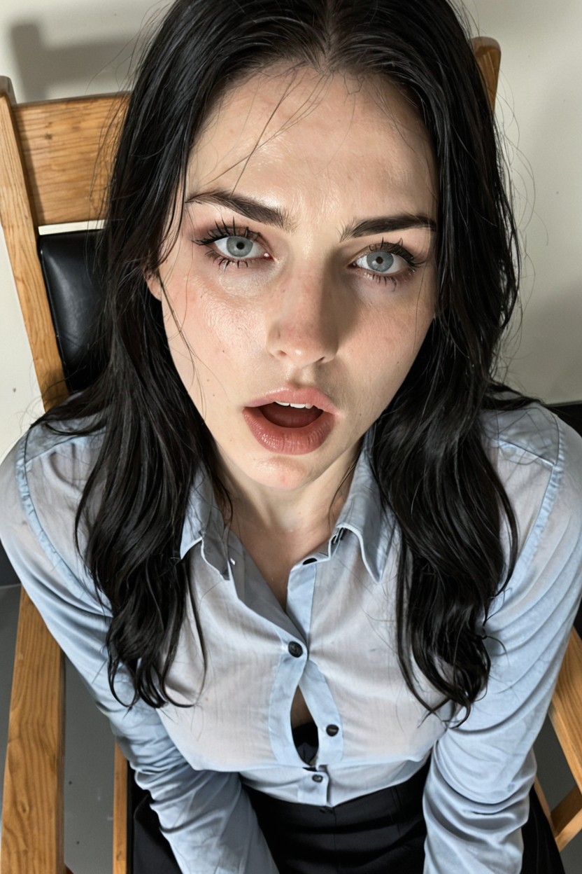 Pale Skin, 全身, Close Up Face AI黃片