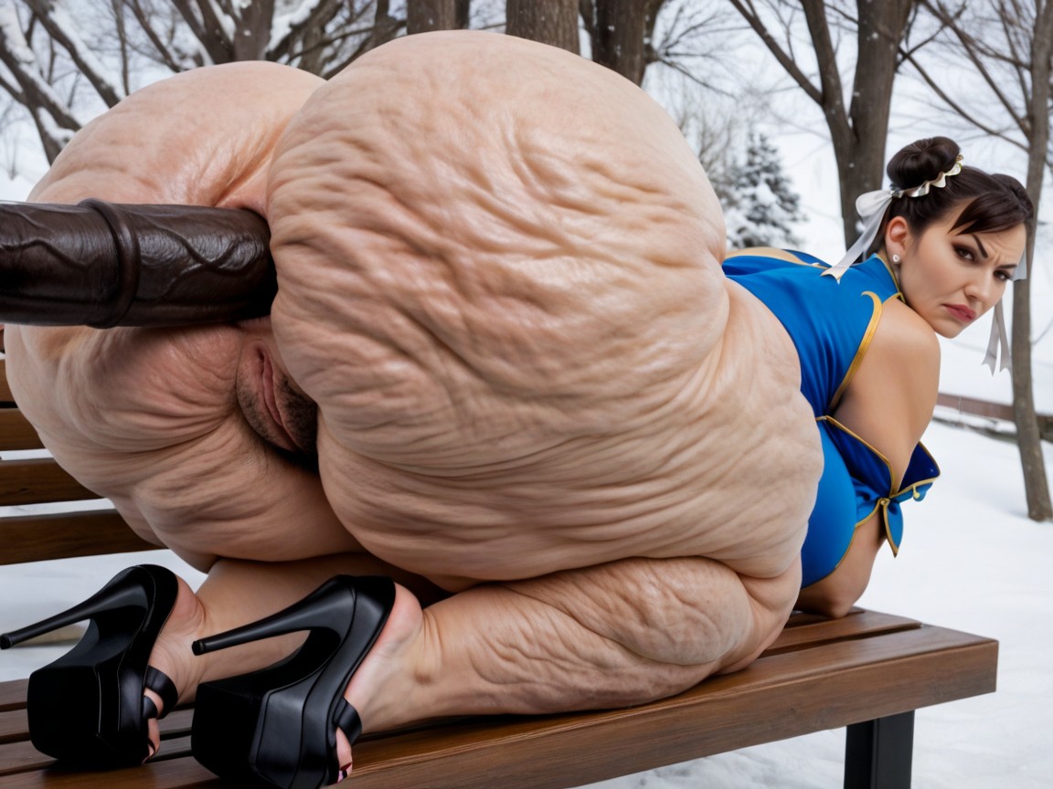 Extremely Beautiful Round Face, Extremely Embarrassed, Ultra Realistic Pornografia de IA