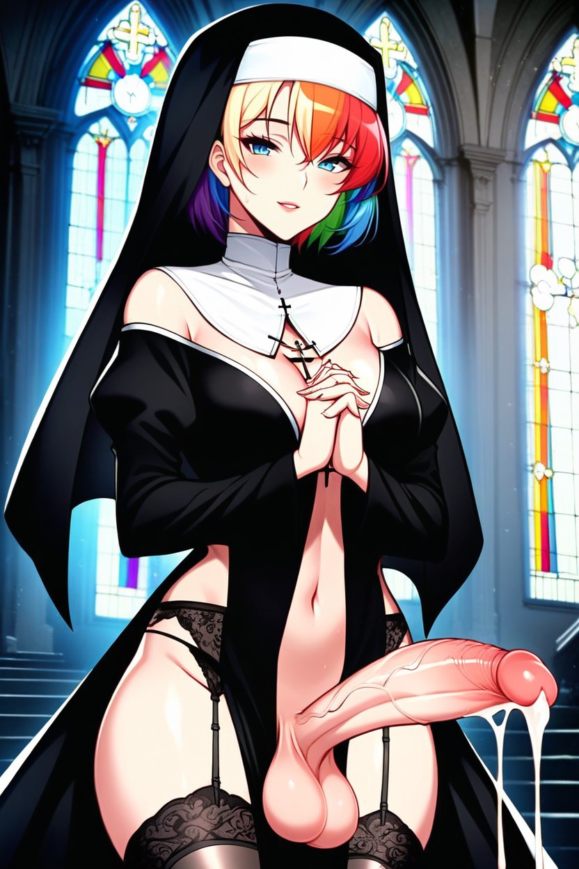 ベリーショートヘア, Shoulders Exposed, Japanese Woman AIポルノ