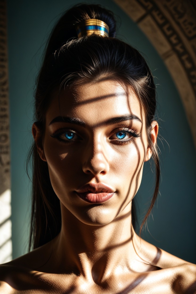 Duck Lips, Long Shadows, Controlled Bounce Lighting Porno IA