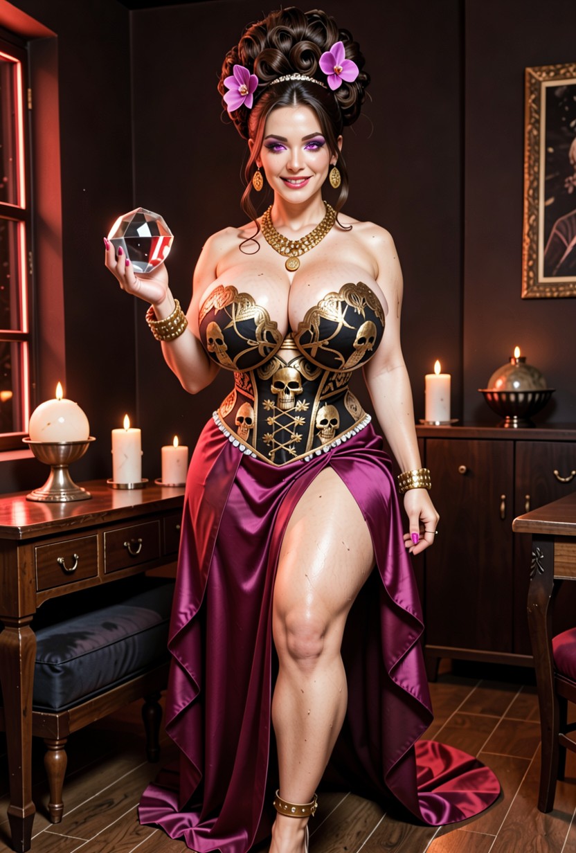 角色扮演, Holding A Crystal Sphere With A Confident, 25+ AI黃片