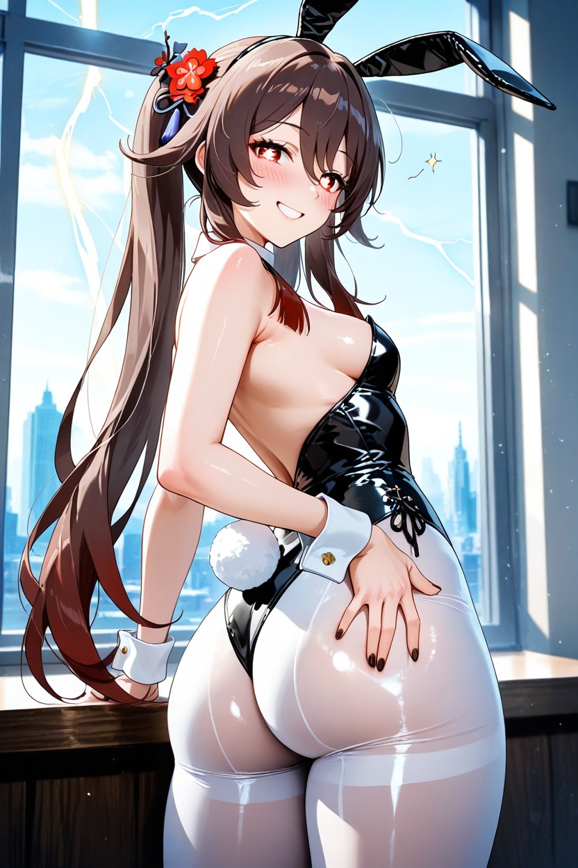 Sideboob, Depth Of Field, Backless Porno IA