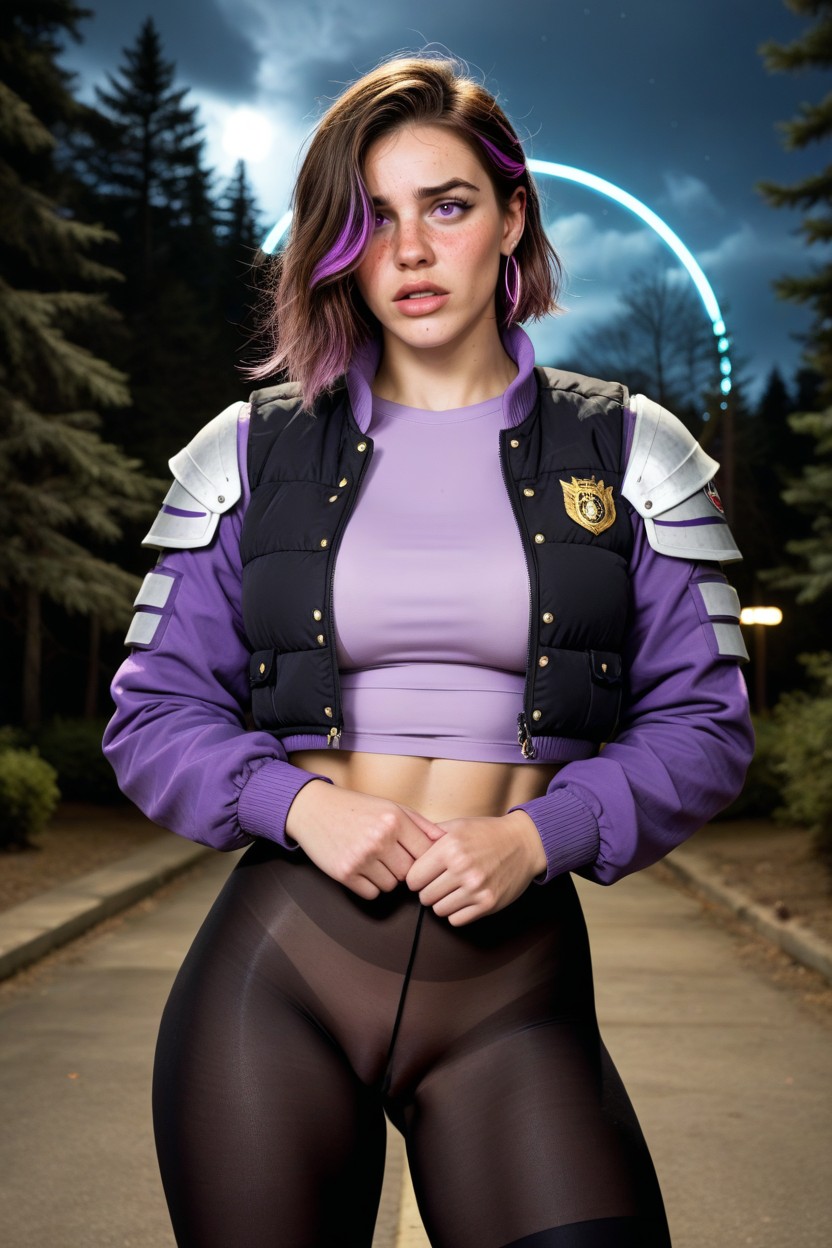 Embarrassed, Jacket, Uncertain AI Porn