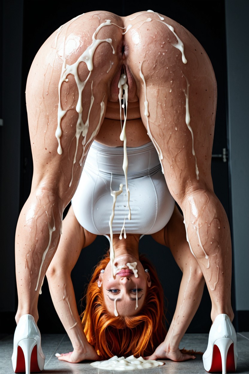 Thick Eyelashes, Perfect Heavy Ass, Ginger Hair Porno IA