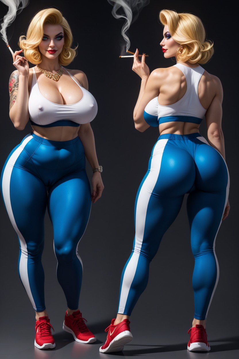 Tiffany Valentine From Bride Of Chucky, Rear View, 30+ AI Porn