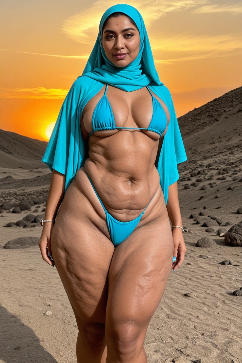 Bulging Stomach, Varicose Veins On Thighs, Folded Hip Fat Porno IA