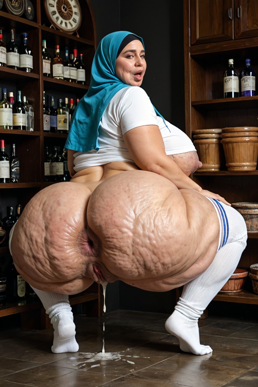 Pussy, Hyper Phat, Hyper Obese Ass AI 포르노