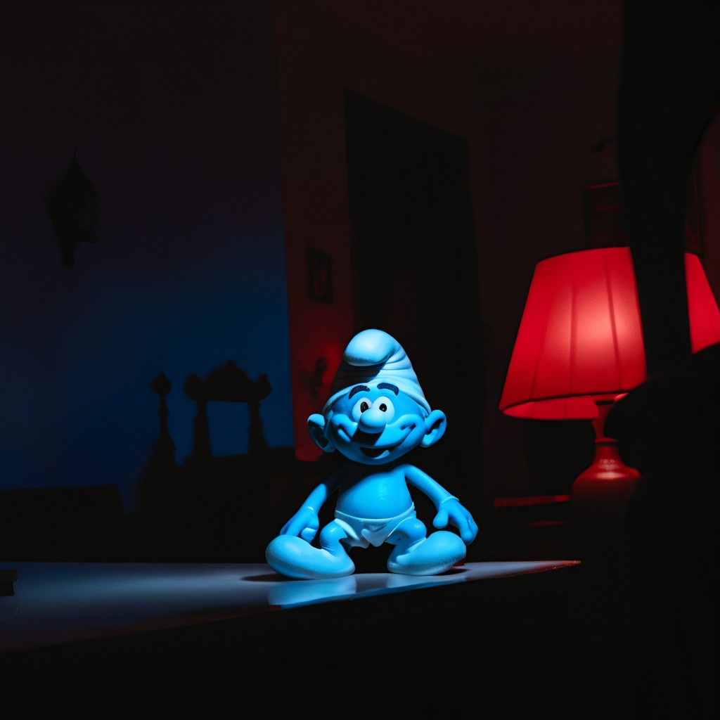 Night, Room, Blurred Image Porno IA