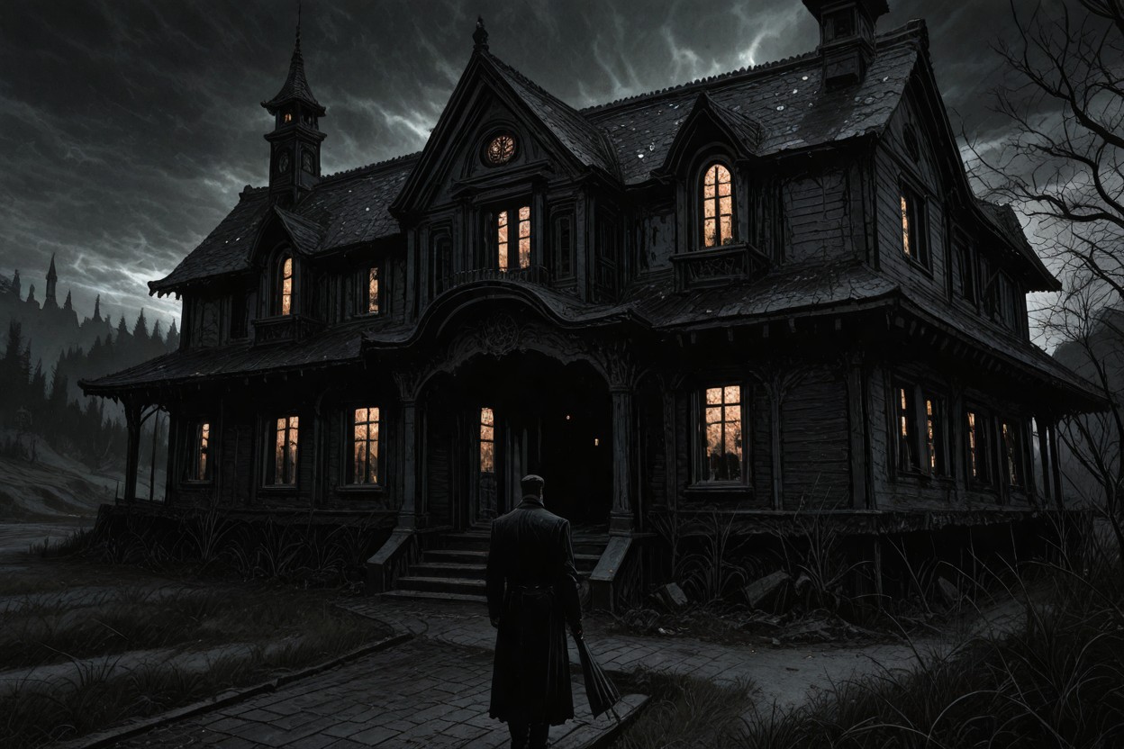 Ominous, Tall Windows, Cosplay Porno IA