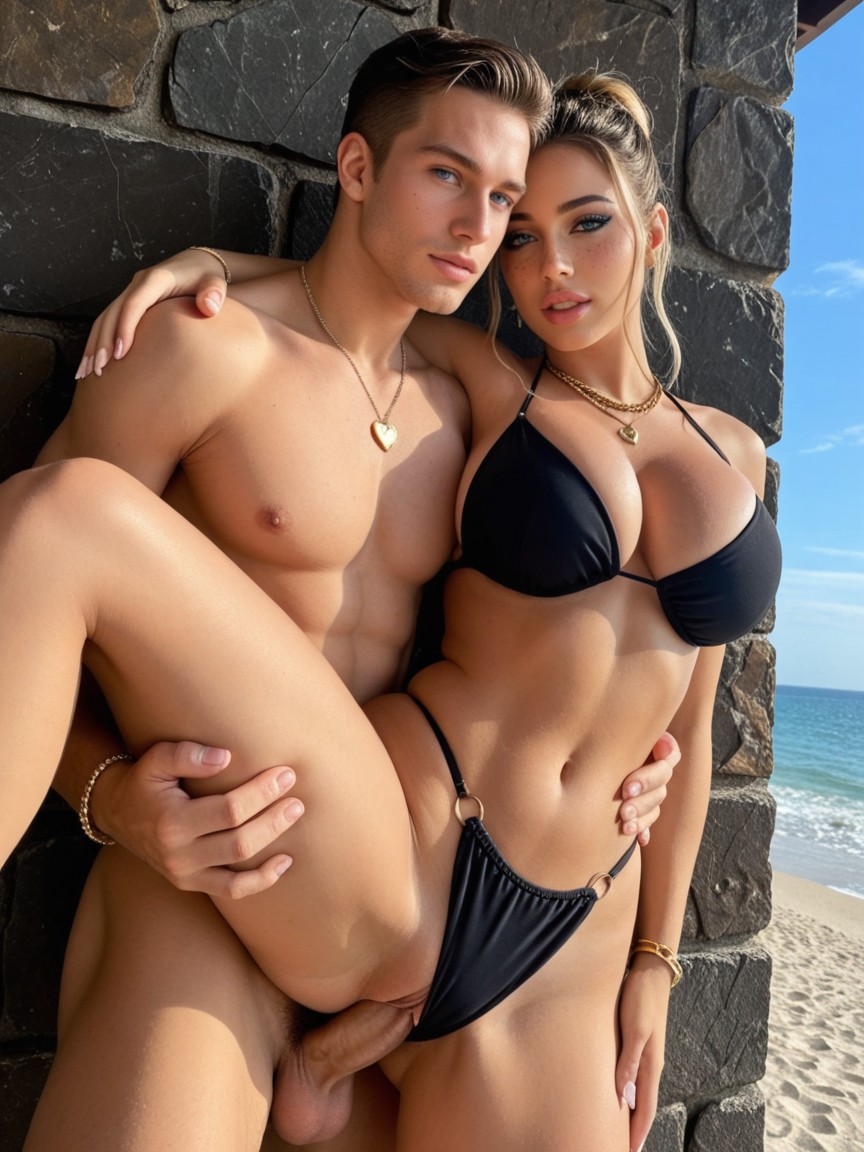 Firm Breasts, Very Beautiful Face, Sexy Face AI Porn