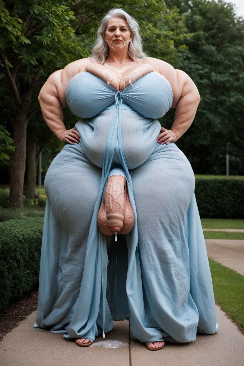 Impossibly Huge Ass, Extremely Vascular Legs Hyper Penis Hyper Wide Penis, Obese Porno IA