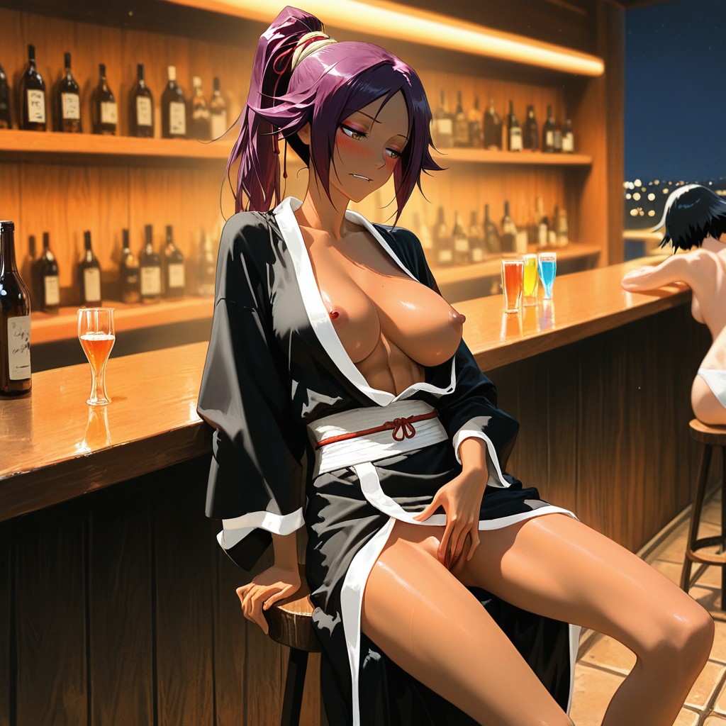 Pechos Pequeños, Ultra Detailed, Breasts Exposed Porno IA