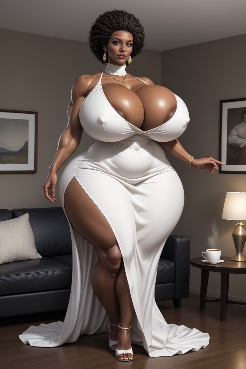 Muscle, Thighs Bigger Than Waist, 30+ AI Porn