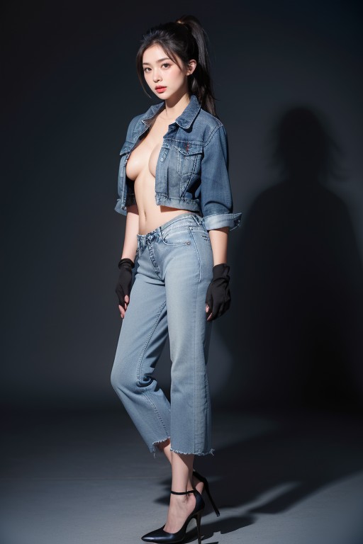 Long Sleeves, 18+, Very Short Hair AI Porn