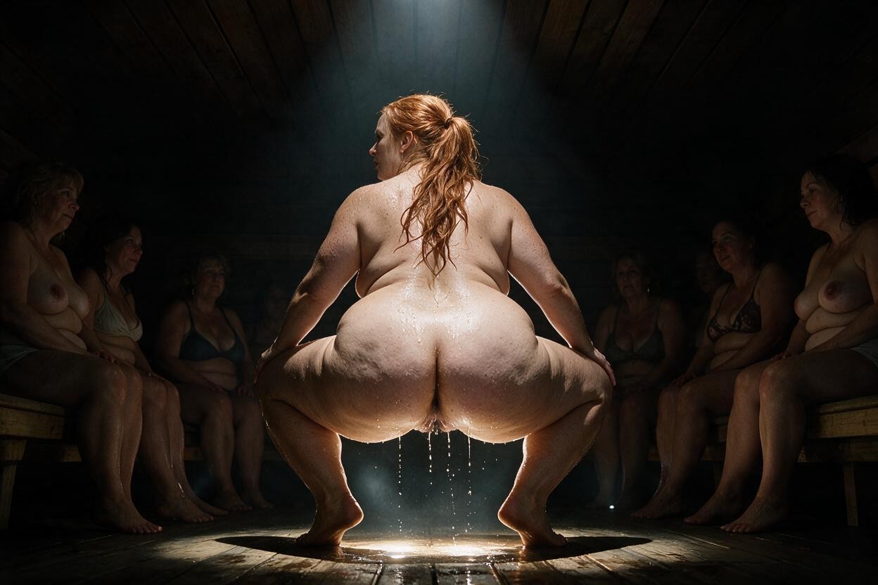 50+, She Appears Muscular And Strong She Has Mature, View From Below AI Porn