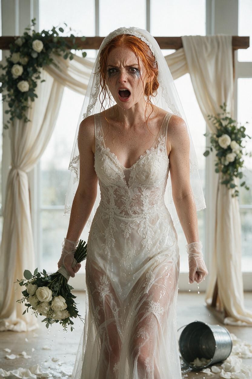 Enojada, Long Neck, See-through Dress Porno IA