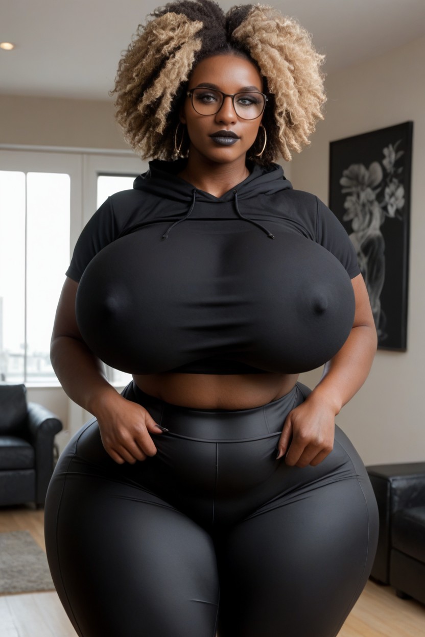 Large Booty, Large Breasts, Show Face AIエロ