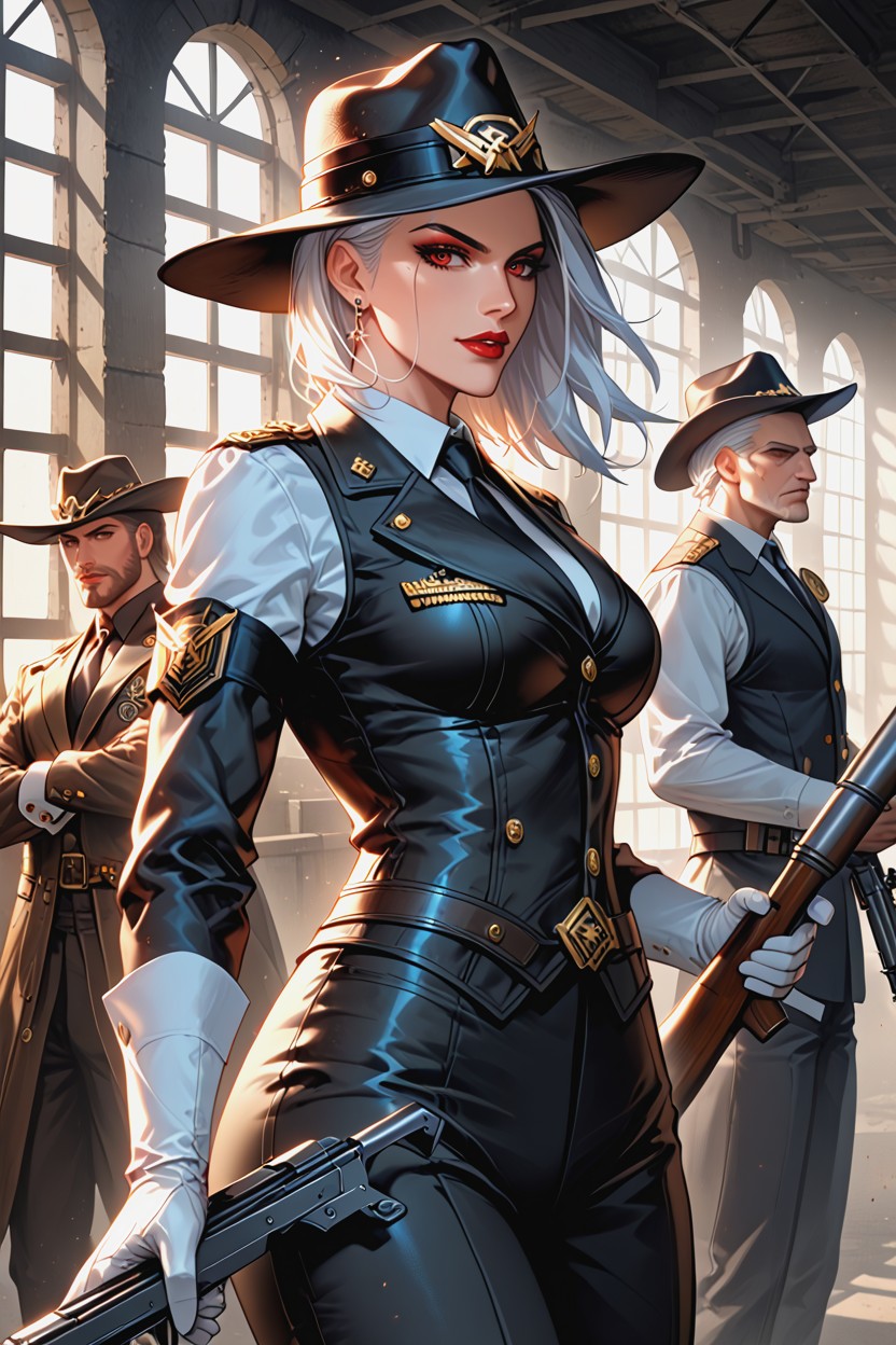 Rustic Wild West Courthouse, 18+, 运动型 AI色情