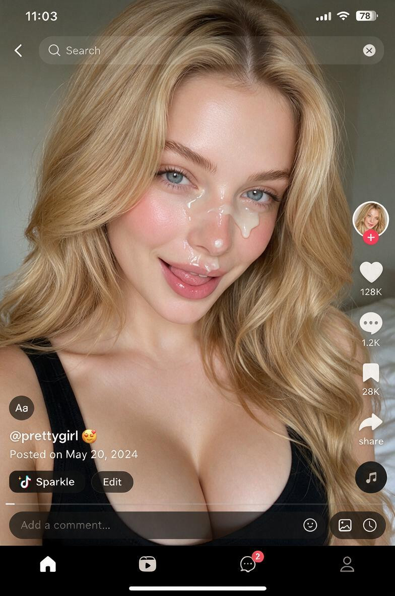 Bright Eyes, Full Defined Brows, With Bit Visible Detail So The Focus Remains Entirely On Her Face And Upper Body Image Quality Clean Modern Smartphone Screenshot Aesthetic AI Porn