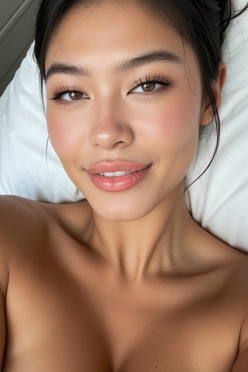 Face Close Up, Filipina Milf, Just The Face AI Porn