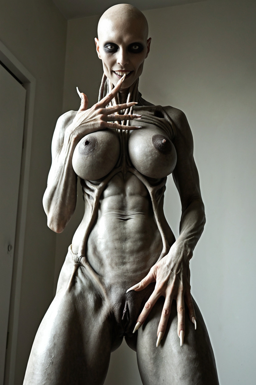 Alien Long Legs, Alien Woman Naked, Alien Woman Kaminoan AI Porn