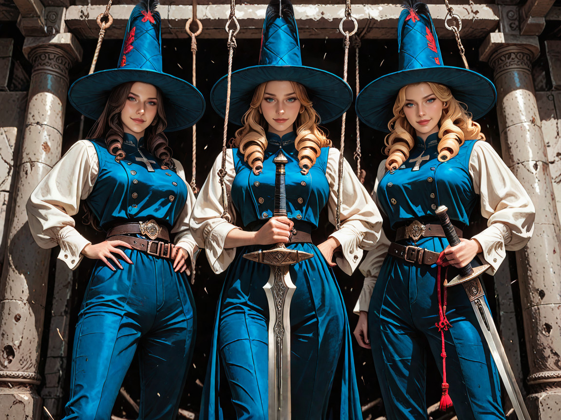 Three Women, Three Beautiful Women, Francesa Porno IA