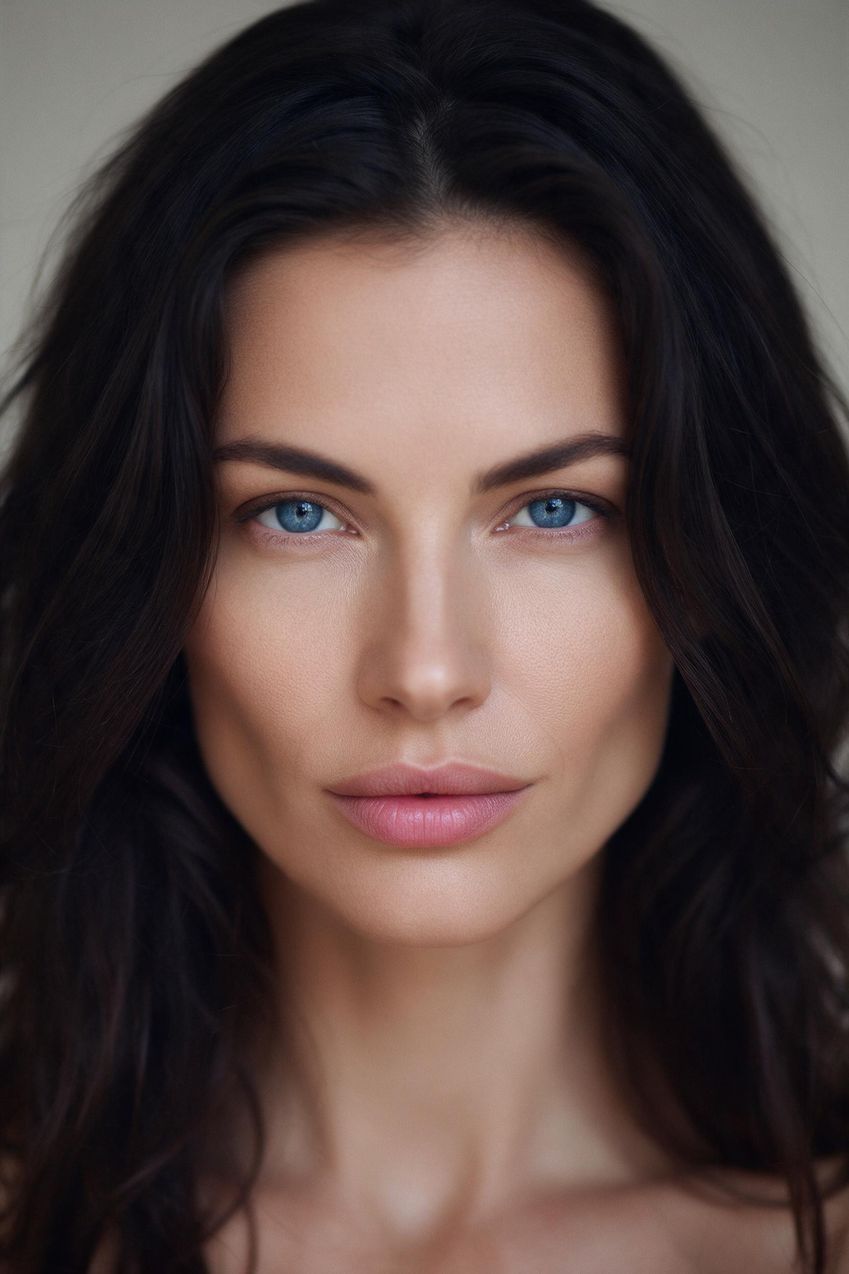 Maturity, The Appearance Emphasizes Authentic Beauty, Minimal Makeup Porno IA