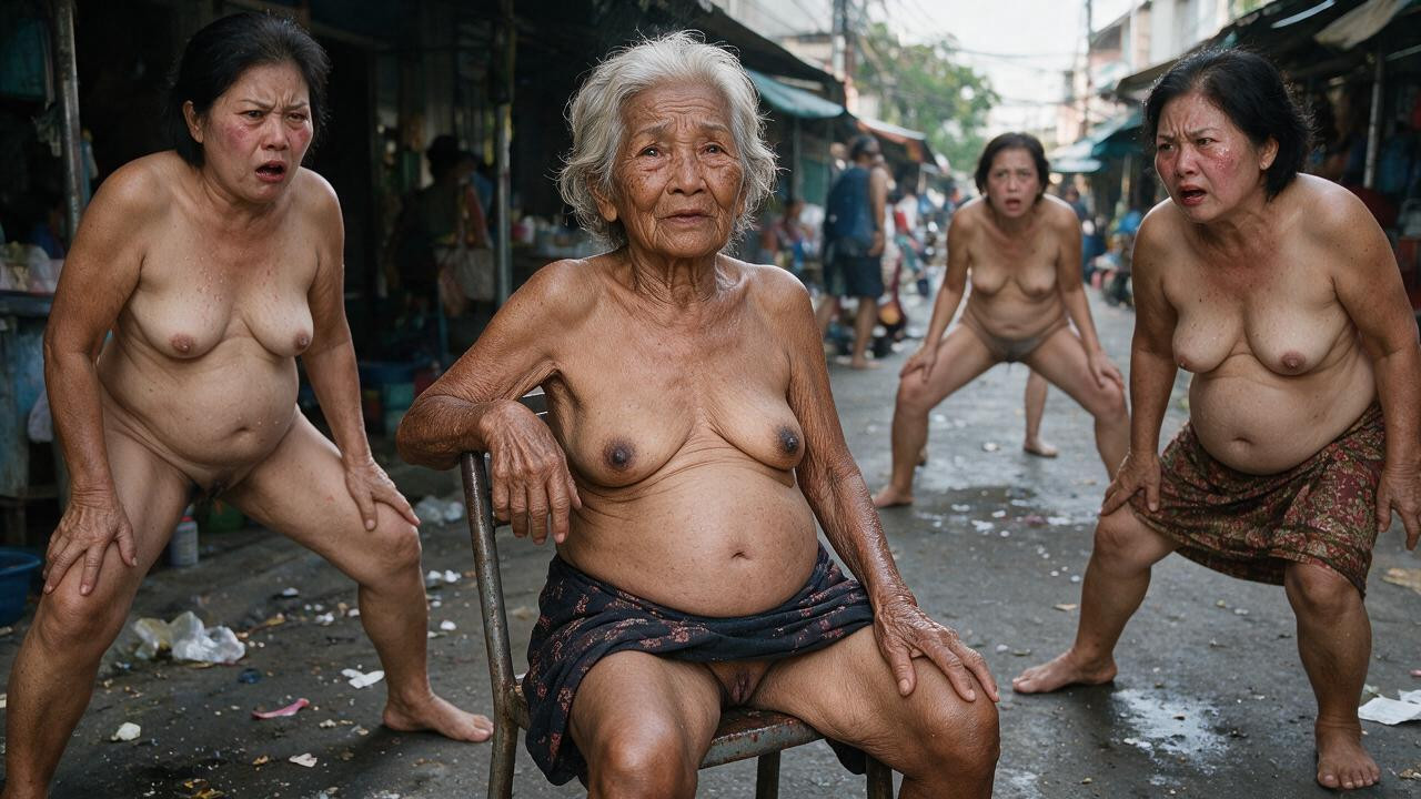 + Ugly Thai Granny Woman, Thai, Ultra Realistic Picture AI Porn