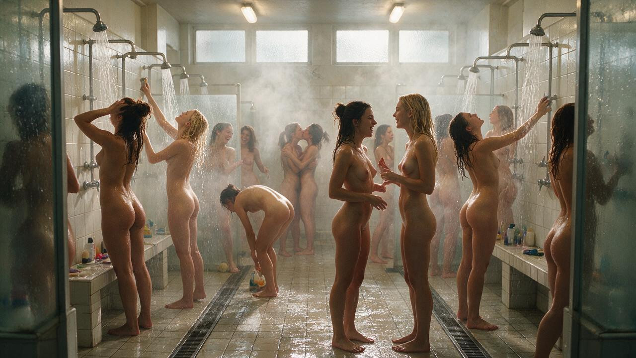 18+, Varied Physiques, Realistic Wet Hair And Skin Textures AI Porn