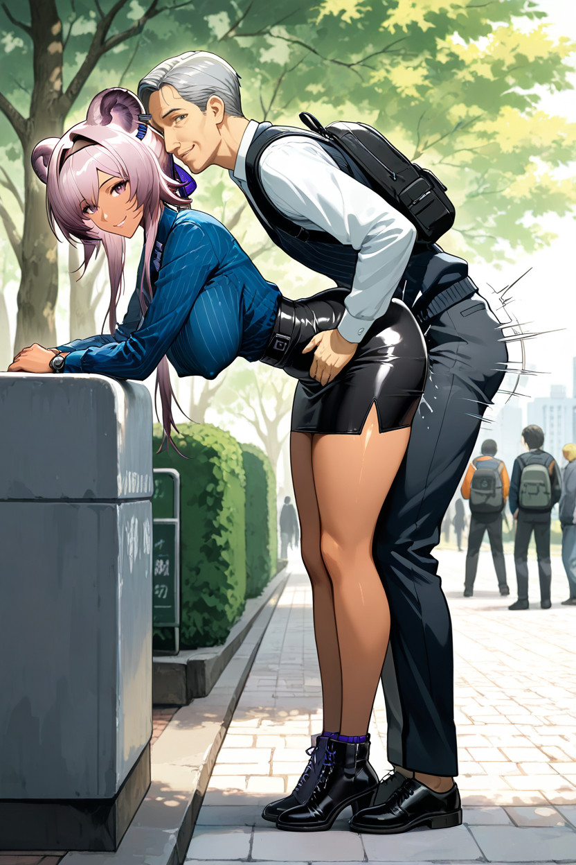 Blonde Hair, Side View, 25+ AIエロ