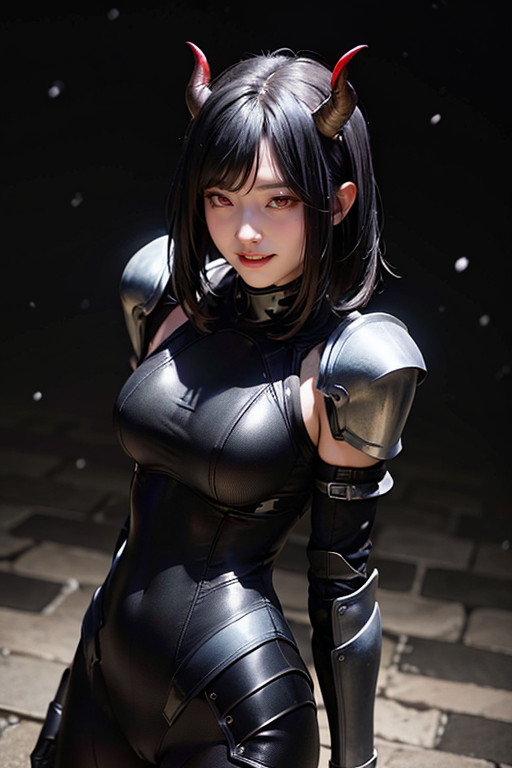 Extremely Waist, Long Bangs, Cold Light Porno IA