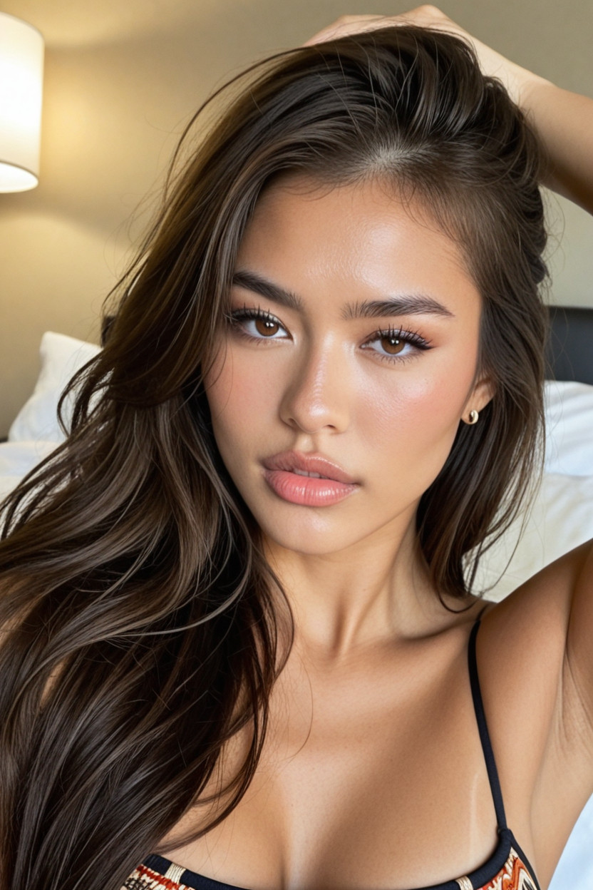 Korean, Amanecer, Sexy Gorgeous Face Porno IA