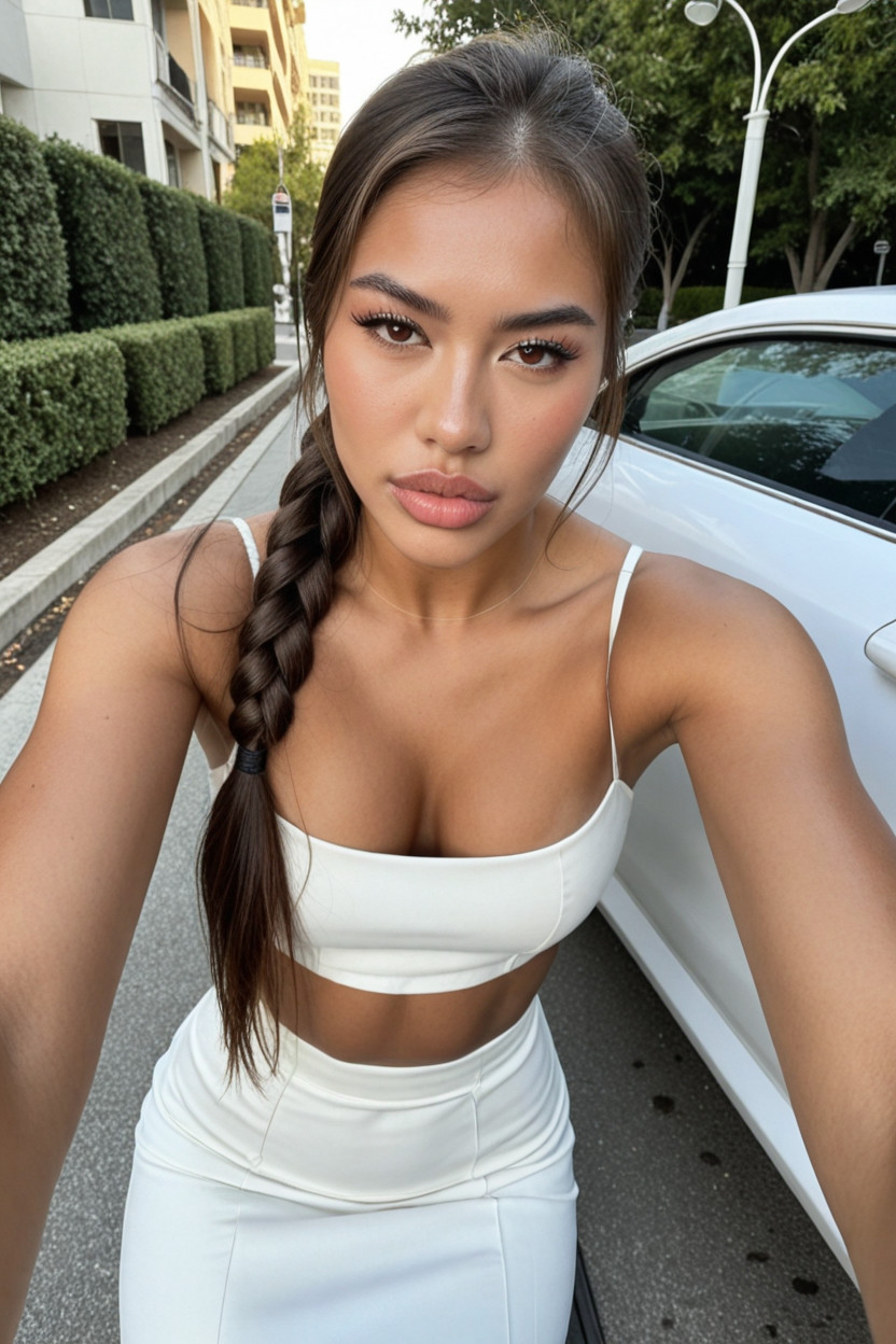 Brown Eyes, 25+, Long Face Porno IA