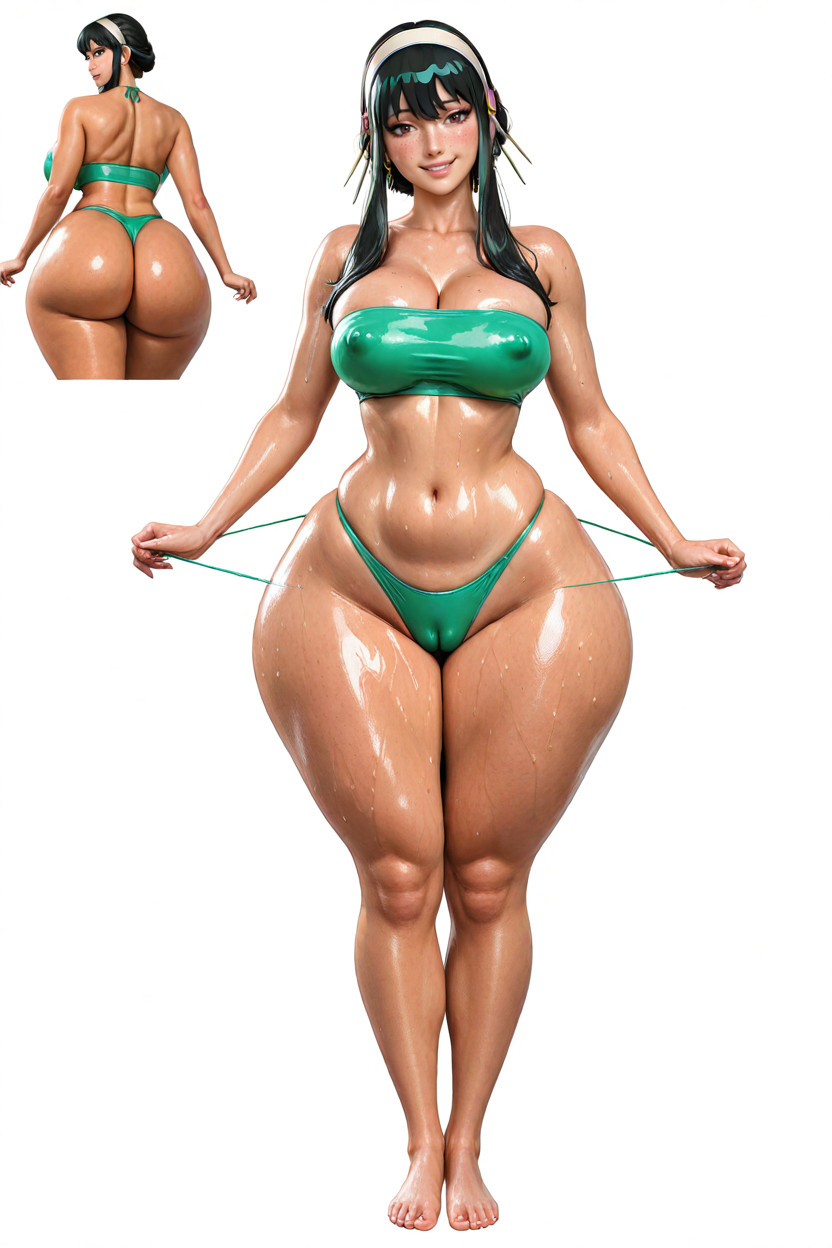Sporty, Yor Briar, Fat Ass Porno IA