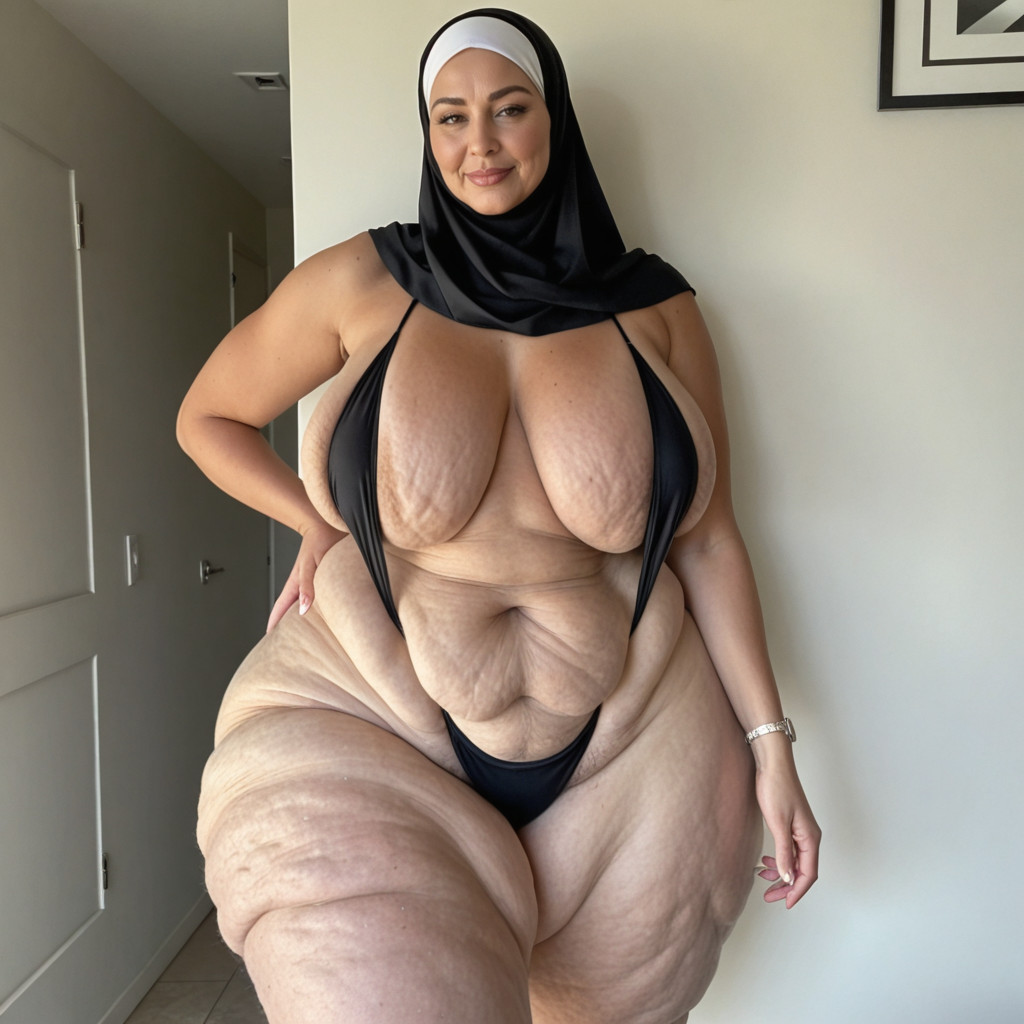 Fat Hips, Fit Arms, Stomach Veins Porno IA