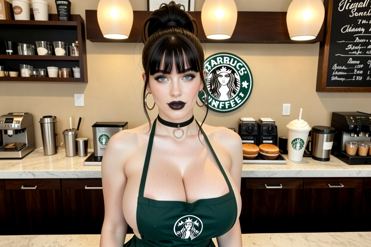 Long Length Hair, Black Hair, Round Face In The World Porno IA