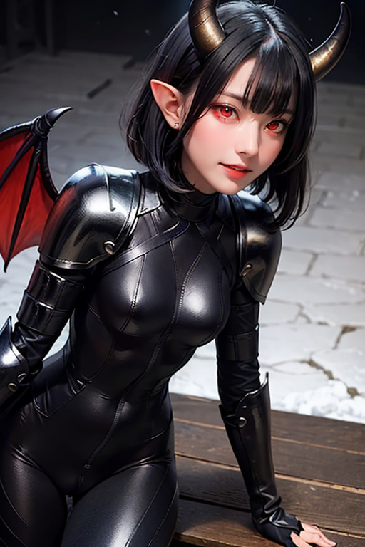Elf Ears, Crepúsculo, Big Demon Wings Porno IA
