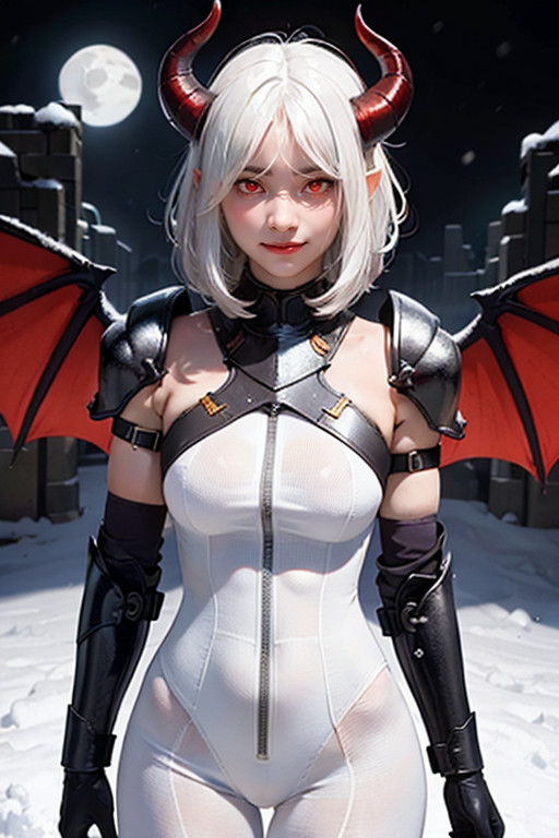 Moon, White Hair, Close Up Vagina AI 야짤