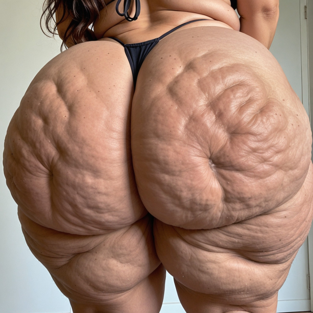 Pechos Pequeños, Chubby Bulging Hips, Veins On Thighs Porno IA